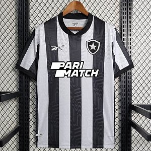 Nova Camisa Botafogo 1 Com Todos Patrocínios Torcedor Masculina 2023 / 2024