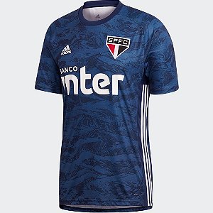 Camisa São Paulo Goleiro Azul Retrô 2019 / 2020