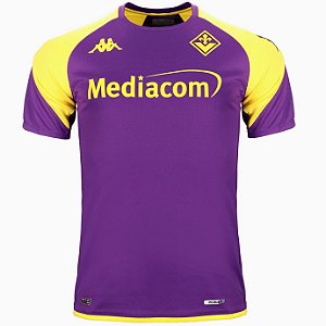 Nova Camisa Fiorentina Treino Roxa Torcedor Masculina 2023 / 2024