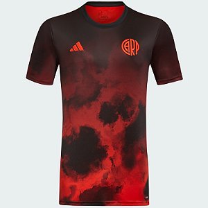 Nova Camisa River Plate Pré-Match Torcedor Masculina 2023 / 2024