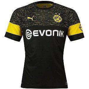 Camisa Borussia Dortmund 2 Retrô 2018 / 2019