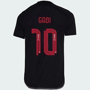 Nova Camisa Flamengo 3 Gabi 10 Torcedor 2023 / 2024