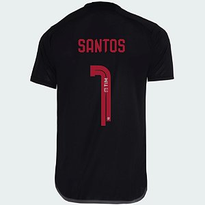 Nova Camisa Flamengo 3 Santos 1 Torcedor 2023 / 2024
