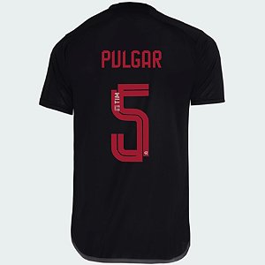 Nova Camisa Flamengo 3 Pulgar 5 Torcedor 2023 / 2024