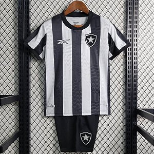 Novo Kit Infantil Botafogo 1 Camisa e Short 2023 / 2024