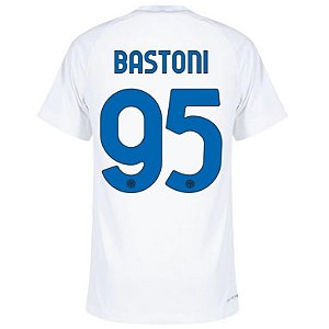 Nova Camisa Inter De Milão 2 Bastoni 95 Torcedor 2023 / 2024