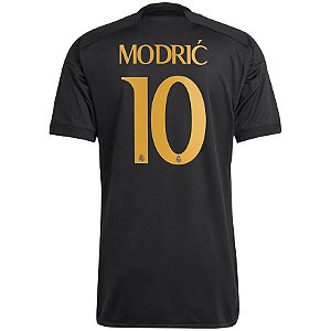 Nova Camisa Real Madrid 3 Modric 10 Torcedor 2023 / 2024