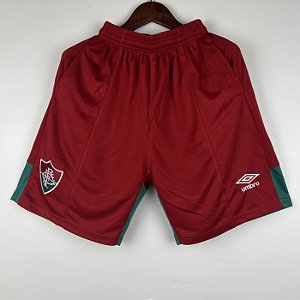 Novo Short Fluminense Grená Masculino 2023 / 2024