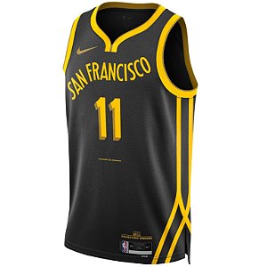 Nova Regata Basquete NBA Golden State Warriors Thompson 11 Edição Jogador Silk 2023 / 2024