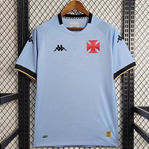 Nova Camisa Vasco Treino Azul Claro Torcedor Masculina 2023 / 2024