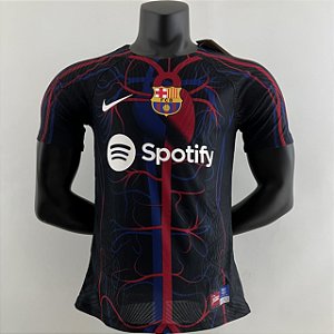 Nova Camisa Edição Jogador Barcelona Pré-Jogo 2023 / 2024