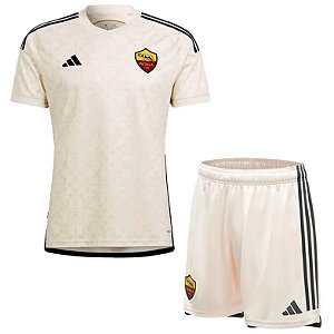 Novo Kit Infantil Roma 2 Camisa e Short  2023 / 2024