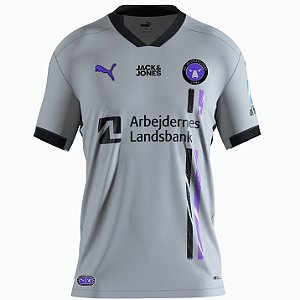Nova Camisa Midtjylland 2 Torcedor Masculina 2023 / 2024
