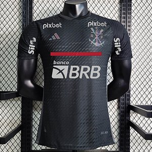 Nova Camisa Edição Jogador Flamengo 3 Com Todos Patrocínios 2023 / 2024