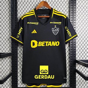 Nova Camisa Atlético-MG 3 Com Todos Patrocínios Torcedor Masculina 2023 / 2024