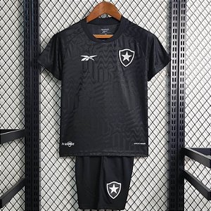 Novo Kit Infantil Botafogo 2 Camisa e Short 2023 / 2024