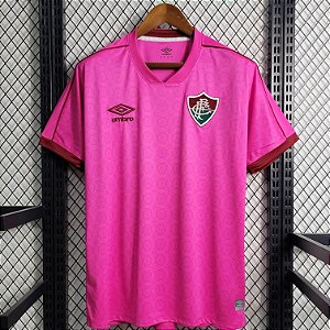 Nova Camisa Fluminense Outubro Rosa Torcedor Masculina 2023 / 2024