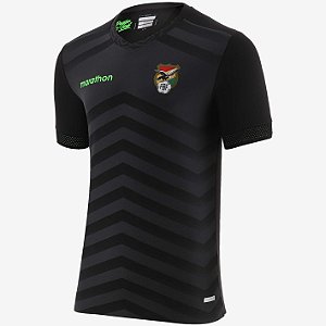 Nova Camisa Bolívia 3 Preta Torcedor Masculina 2023 / 2024