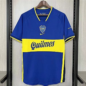 Camisa Boca Juniors 1 Retrô 2001 / 2002