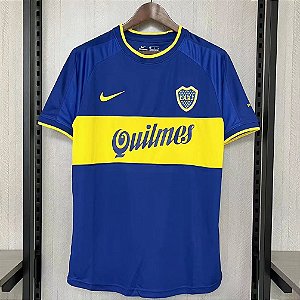 Camisa Boca Juniors 1 Retrô 2000 / 2001