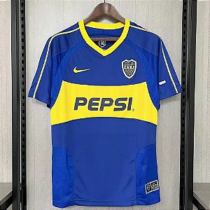 Camisa Boca Juniors 1 Retrô 2003 / 2004