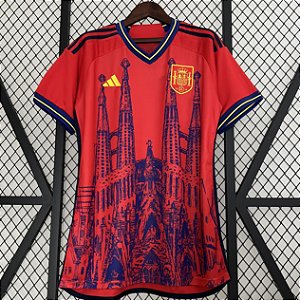 Nova Camisa Espanha Edição Especial Torcedor Masculina 2023 / 2024