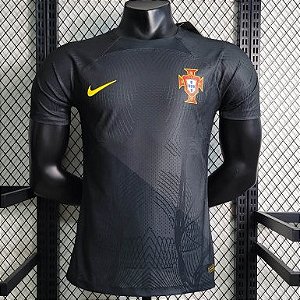 Nova Camisa Edição Jogador Portugal Edição Especial Preta 2023 / 2024
