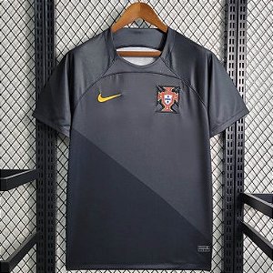 Nova Camisa Portugal Edição Especial Preta Torcedor Masculina 2023 / 2024