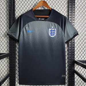 Nova Camisa Inglaterra Edição Especial Preta Torcedor Masculina 2023 / 2024