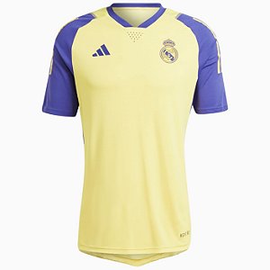 Nova Camisa Real Madrid Treino Torcedor Masculina 2024