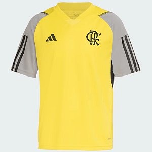 Nova Camisa Flamengo Treino Amarela Torcedor Masculina 2024 / 2025