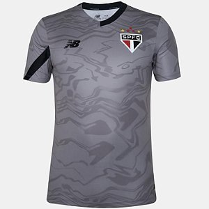 Nova Camisa São Paulo Goleiro Cinza Torcedor Masculina 2024 / 2025