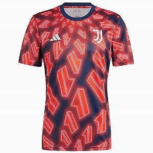 Nova Camisa Juventus Pré-Jogo Torcedor Masculina 2024 / 2025