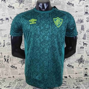 Nova Camisa Fluminense Treino Verde Torcedor Masculina 2024 / 2025
