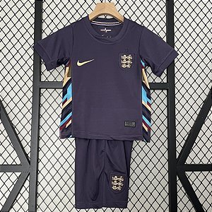 Novo Kit Infantil Inglaterra 2 Camisa e Short  2024