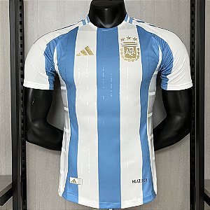 Nova Camisa Edição Jogador Argentina 1 Copa America 2024
