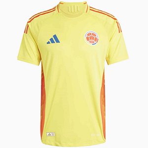 Nova Camisa Colômbia 1 Torcedor Masculina 2024 / 2025