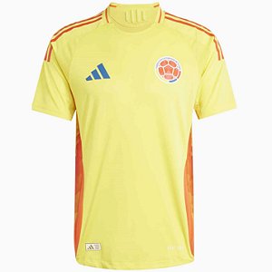 Nova Camisa Colômbia 1 Copa America Torcedor Masculina 2024 / 2025