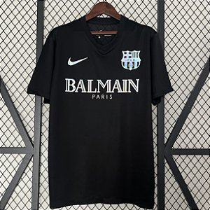 Camisa Casual Barcelona Balmain Preta