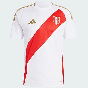 Nova Camisa Peru 1 Copa America Torcedor Masculina 2024
