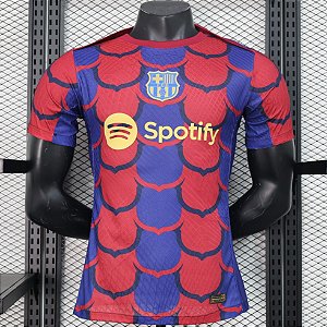 Nova Camisa Edição Jogador Barcelona Pré-Jogo 2024 / 2025