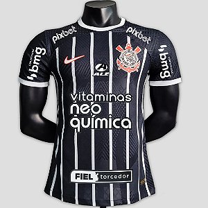 Nova Camisa Edição Jogador Corinthians 2 Com Todos Patrocínios 2023 / 2024