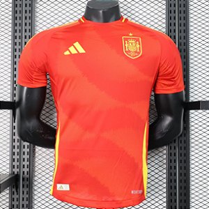 Nova Camisa Edição Jogador Espanha 1 Eurocopa 2024