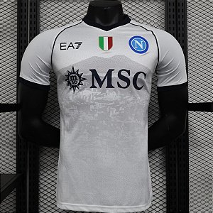Camisa Edição Jogador Napoli 2 Branca 2023 / 2024