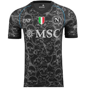 Camisa Napoli Especial Halloween Torcedor Masculina 2023