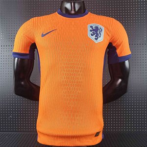 Nova Camisa Edição Jogador Holanda 1 Eurocopa 2024