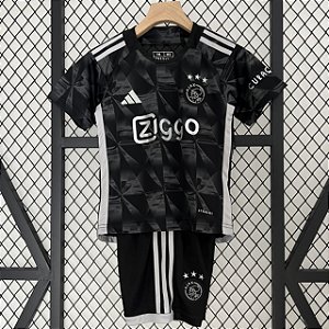 Kit Infantil Ajax 3 Camisa e Short  2023 / 2024
