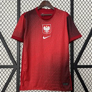 Nova Camisa Polonia 2 Torcedor Masculina 2024 / 2025