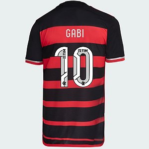 Nova Camisa Flamengo 1 Gabi 10 Torcedor 2024 / 2025