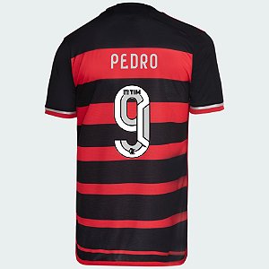 Nova Camisa Flamengo 1 Pedro 9 Torcedor 2024 / 2025